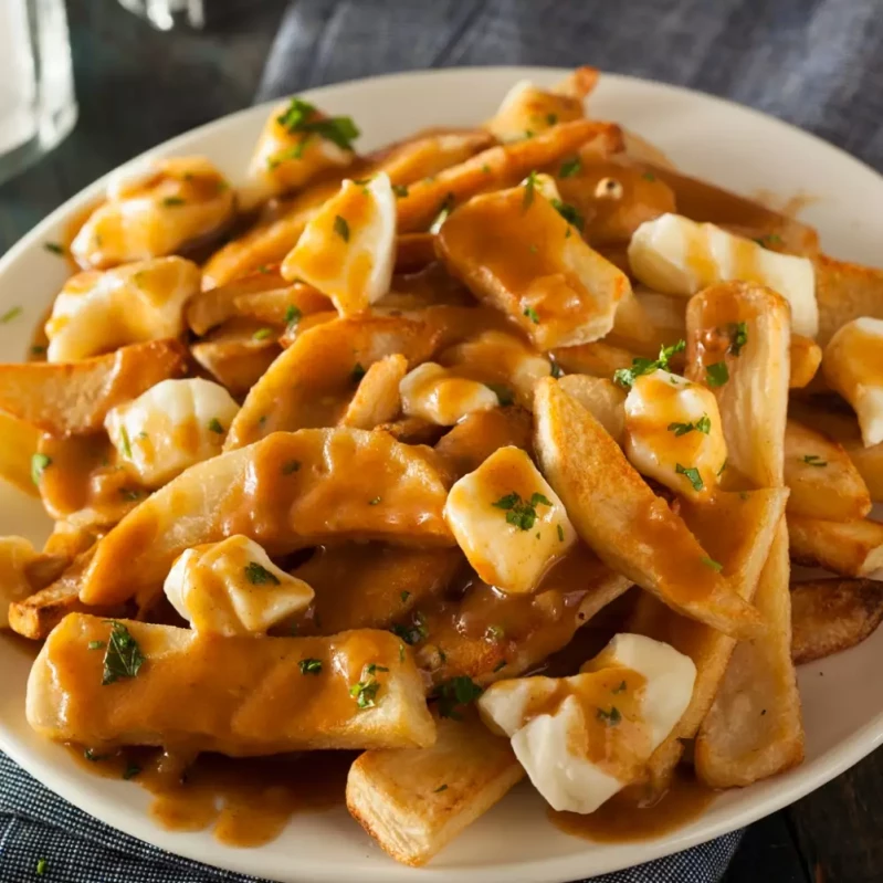 Regular Poutine at Chicken Hub in Lethbridge, AB